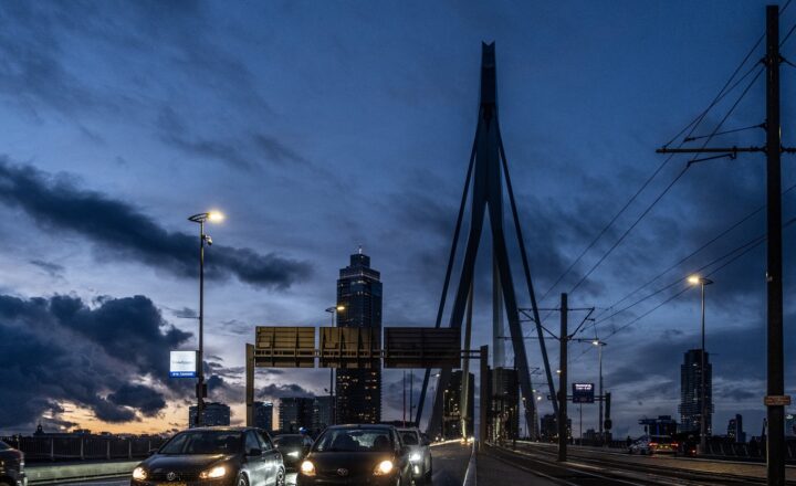 Verkeer in het donker